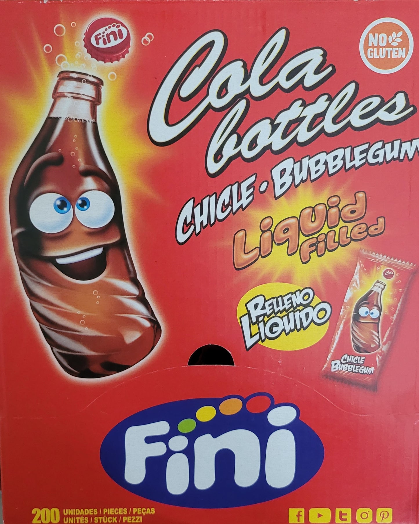 Chewing-gum cola