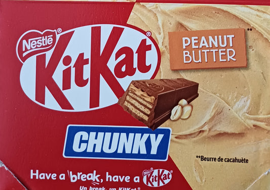 Kitkat beurre de cacahuète