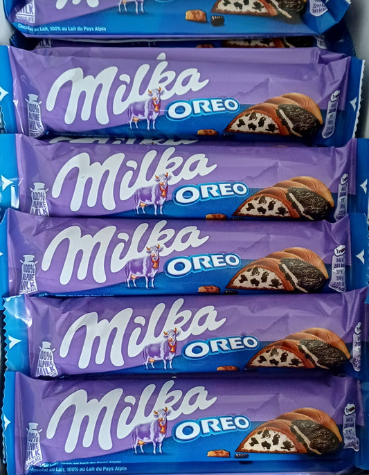 Barre milka oréo