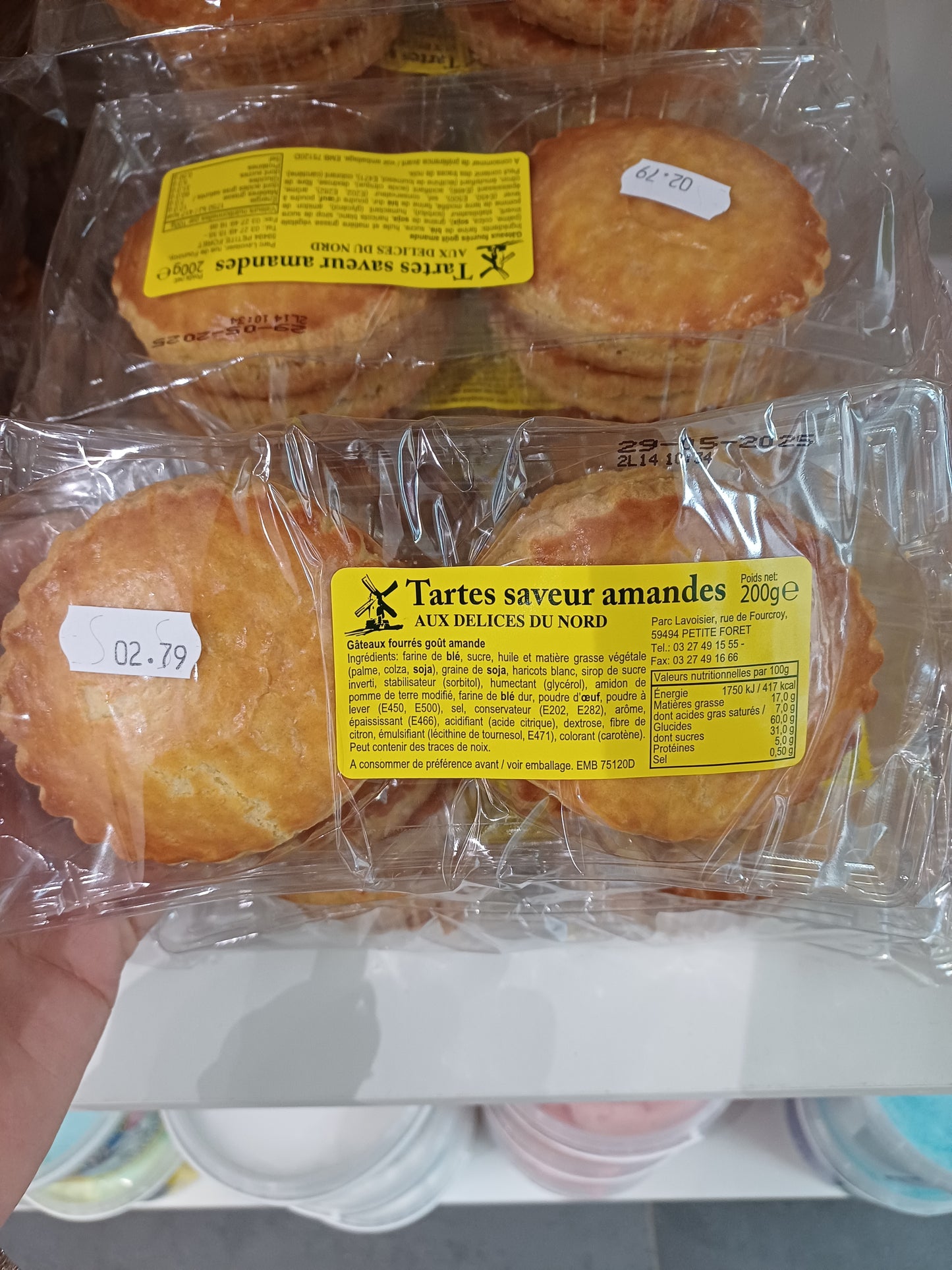 Tartelette amande