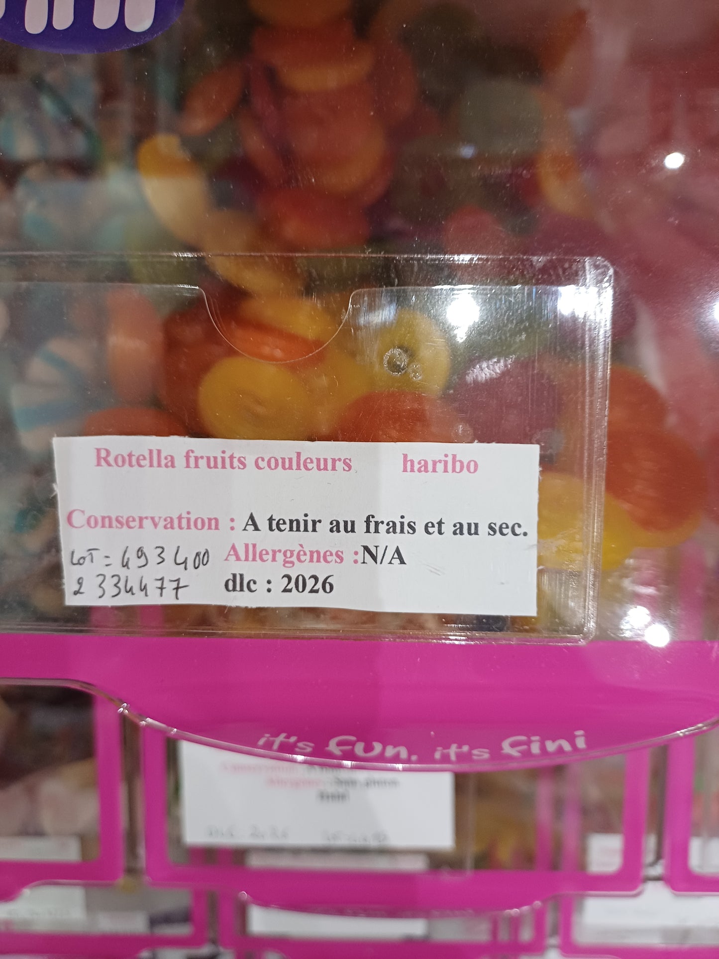 Rotella fruit haribo