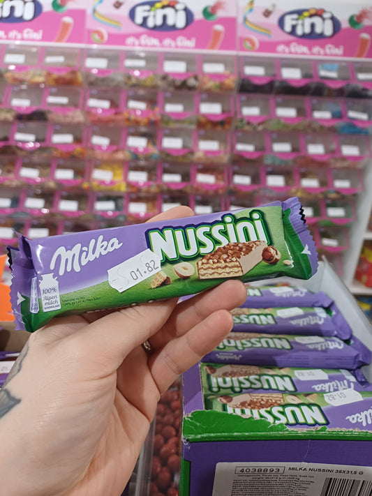 Gaufrette milka noisette